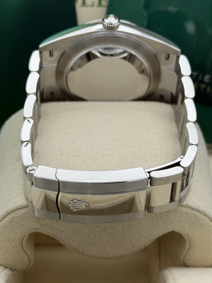 Rolex Datejust 41mm blue azzurro dial oyster bracelet 126300 2023