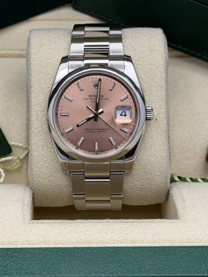 Rolex Oyster Perpetual Date 34mm Stainless Steel Oyster Bracelet 115200 2014