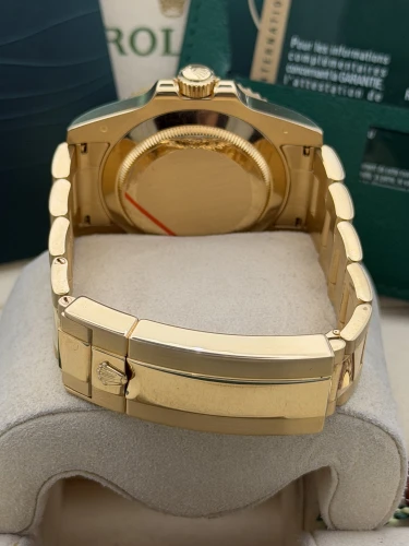 Rolex Submariner date 40mm 116618LB full yellow gold bluesy 2014