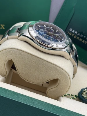 Rolex Daytona 40mm 116509 white gold blue dial 2022