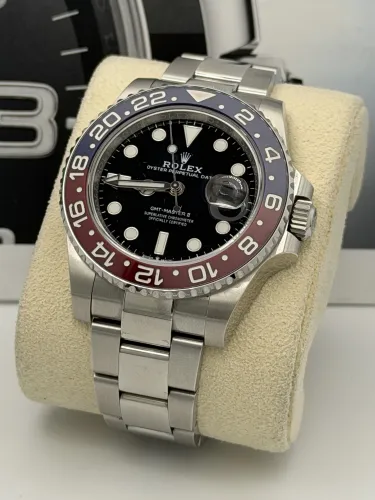 Rolex GMT Master 2 40mm 126710BLRO, Pepsi, oyster bracelet, 2022