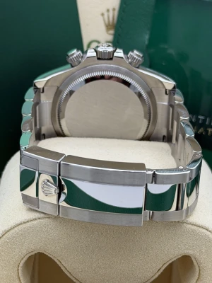 Rolex Daytona 40mm 126500LN white dial Panda oyster bracelet 2025 unworn