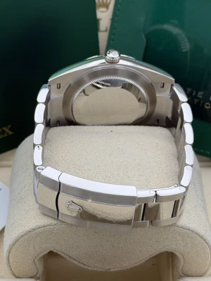 Rolex Datejust 41mm blue baton dial, oyster bracelet 126334 2024