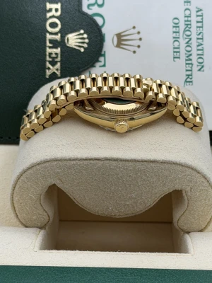 Rolex Datejust 26mm 69178 champagne dia dial, yellow, fluted bezel, president bracelet 1990