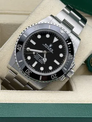 Rolex Submariner No Date 41mm Stainless Steel Oyster Bracelet 124060