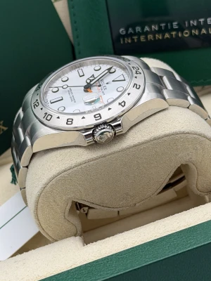 Rolex Explorer 2 226570 42mm polar white dial oyster bracelet 2023