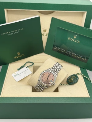 Rolex Datejust 31mm 278240 pink roman dial, jubilee bracelet, smooth bezel 2020