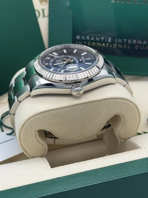 Rolex Skydweller 42mm 326934, blue dial, stainless steel oyster bracelet, 2020