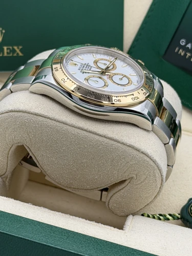 Rolex Daytona 126503 white dial, bi metal, oyster bracelet 2024