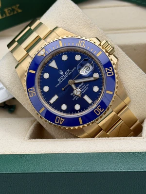 Rolex Submariner Date 41mm 126618LB yellow gold bluesy, oyster bracelet 2022